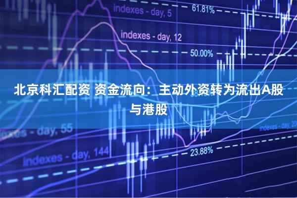 北京科汇配资 资金流向：主动外资转为流出A股与港股