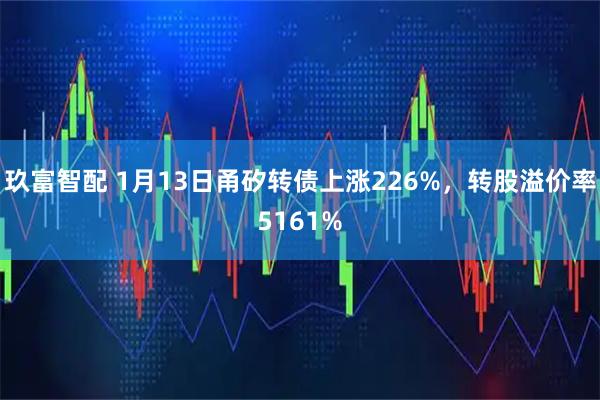 玖富智配 1月13日甬矽转债上涨226%，转股溢价率5161%